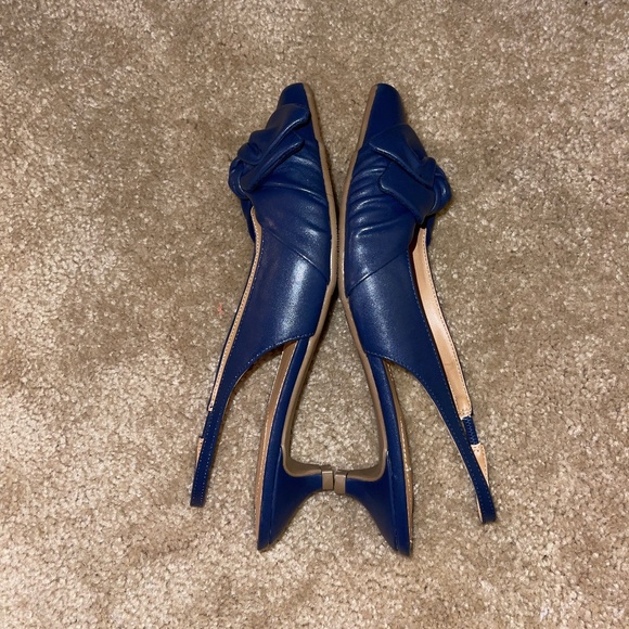 Like New Navy Blue Comfortview Slingback WW - Picture 4 of 5